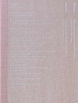 Between. Monograph dedicated to the art of Kamil Kuskowski